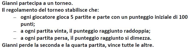 Domanda 17 I chicchi di riso Un chicco