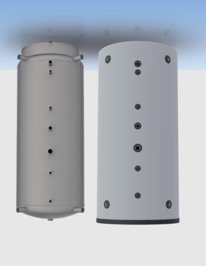 Sistema di stratificazione SLS Entrata acqua calda Uscita acqua calda Il nostro sistema di straificazione garantisce uno stoccaggio costante e stabile fornendo un altissima efficienza al serbatoio.