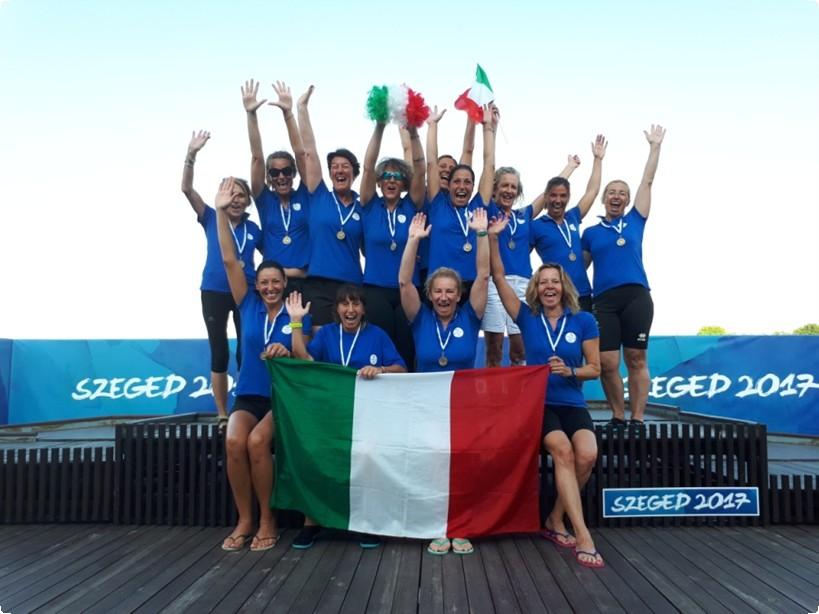 Tutti i risultati delle donne Senior e Master: 1 ORO Master femminile - small boat 2000m 2 ARGENTI Master femminile - small boat 200m Senior misto - small boat 2000m 5 BRONZI Master femminile - small