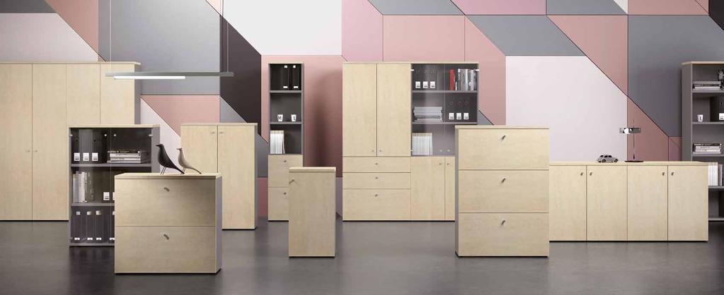 con struttura trama grigio ante e top in finitura. Utilizzabile a centro stanza. Cabinet with weave grey structure doors and top finishes.