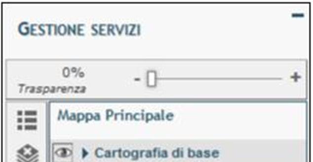 Figura 33 - Icona per visualizzare miniature delle anteprime dei file di tipo grid A seconda del progetto, le informazioni presenti al suo interno, possono essere visibili solo ad un intervallo di