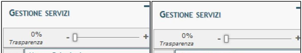 I servizi e gli strati informativi che vengono caricati successivamente si collocano in cima all elenco presente nella parte dedicata e denominata Mappa Principale, ottenendo una sovrapposizione con