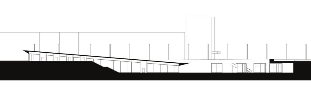 TERMINAL CROCIERISTICO sezione longitudinale TERMINAL CROCIERISTICO: sezione trasversale sulla