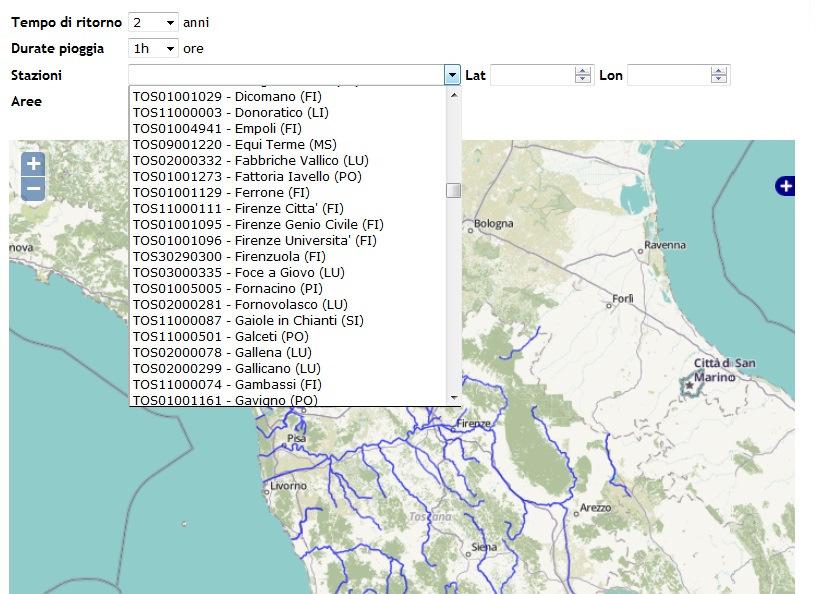 Applicativo per l utilizzo delle LSPP Scelta di