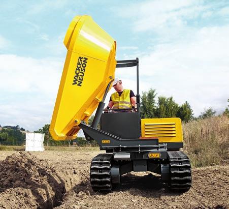 molteplici. Con i dumper cingolati di Wacker Neuson potete affrontarle tutte!