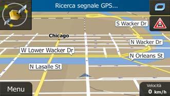 2.2 Schermata Mappa 2.2.1 Navigazione sulla mappa La schermata Mappa è la schermata più importante e di uso più frequente del software.