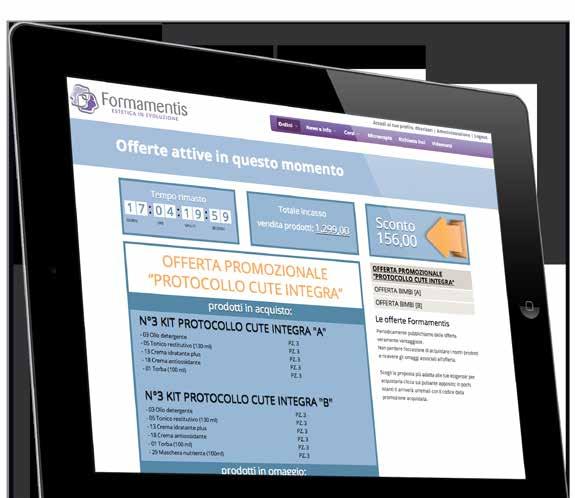 scale sconti personalizzate e distinzione di categorie.