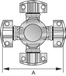 CUSINETTI 8 FORI FILETTATI - EARINGS 8 THREADED HOLES basso fori filettati Low plug bearing with threaded holes FIG. C A C Tipo cuscinetto Mast rollers T1703 107.