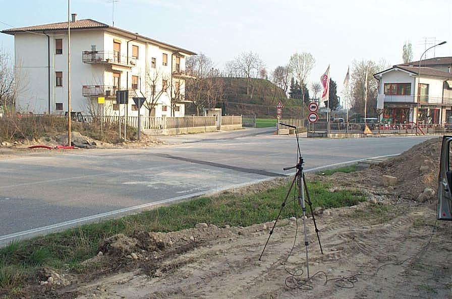 Misura n 6 Diurna Strada della Z.I. in prossimità della stazione FS Misure eseguite Descrizione delle sorgenti specifiche: traffico veicolare.