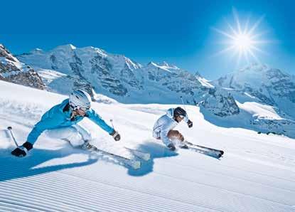 Pagina 10 Sport SPORT METE DELLO SCI E DELLO SNOWBOARD A COLPO D OCCHIO Corviglia/Piz Nair: Il monte di St.