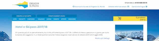 Alberghi e alloggi Pagina 43 PRENOTATE COMODAMENTE ONLINE econcierge per voi Prenotate le vostre vacanze individuali con econcierge (o carrello) Prenotare una stanza d albergo o una casa vacanze, 2