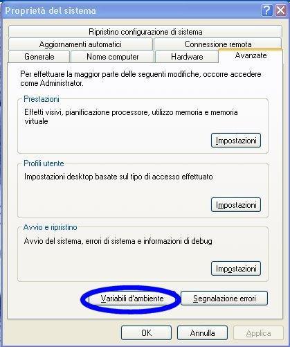 Installazione del JDK (2/2) Scaricare e installare il JDK Il JDK 1.6.0 può essere scaricato gratuitamente insieme a tutta la documentazione sul sito java.sun.com.