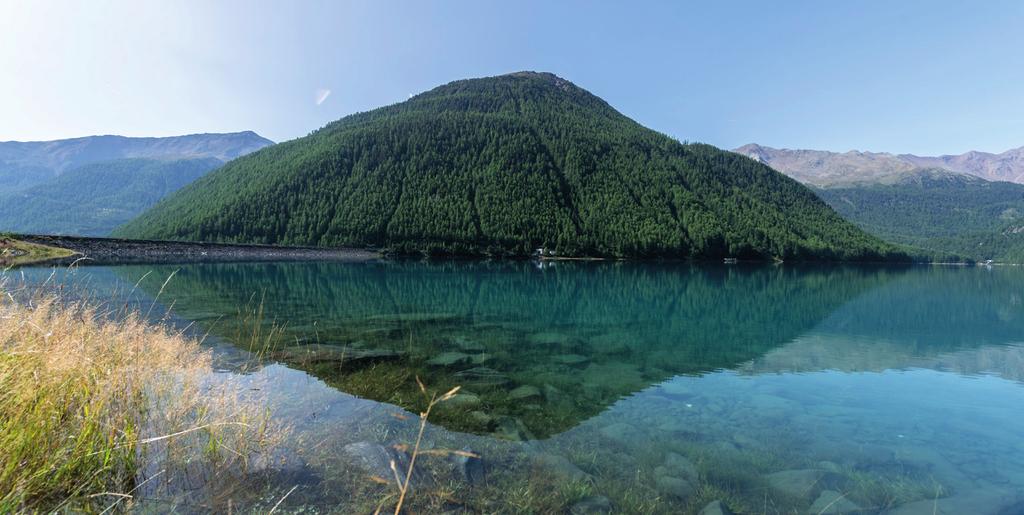 Dai ghiacciai della Val Senales energia pulita per l Alto Adige. La centrale idroelettrica di Naturno si trova sul territorio dell omonimo comune, ai piedi del Monte Sole.