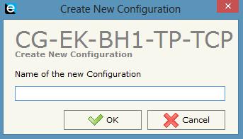 5.2 Creazione di un nuovo progetto, apertura di un progetto esistente Il programma applicativo consente di creare una nuova configurazione o di aprire una configurazione esistente tramite i pulsanti