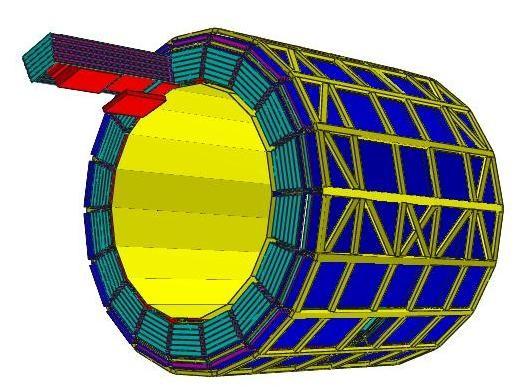 Radiation Detector Alta risoluzione temporale misura la radiazione di transizione Ad ogni interfaccia tra diversi strati la probabilita` di emettere radiazione da transizione