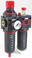1/4 F 1/4 F 929/12 6009293811 68 3/8 F 3/8 F 929/13 6009291211 140 1/2 F 1/2 F Regolatore di pressione con manometro / Pressure regulator with gauge l /m C.F.M.