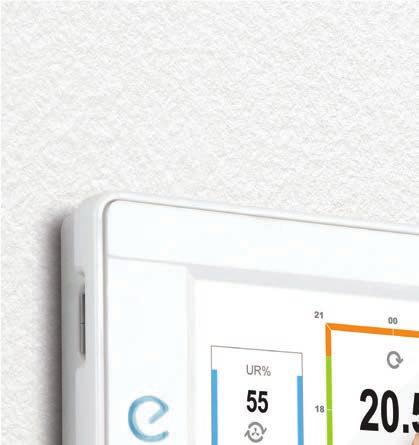 REGOLAZIONE SMARTCOMFORT Regolazione smartcomfort Ottimizzato per il sistema radiante Minimi consumi energetici