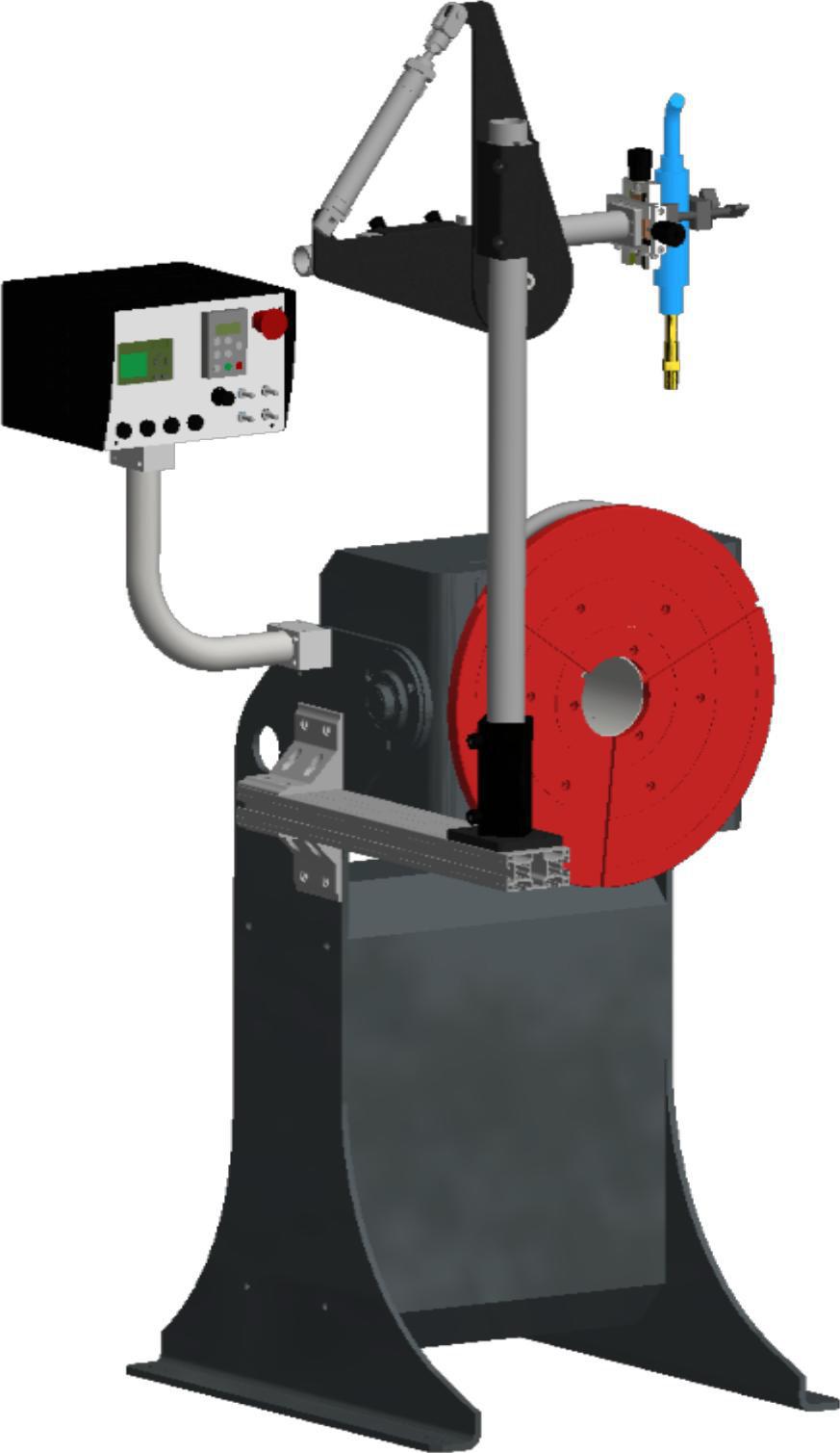 TWO Esempi di configurazioni 23 19 TWO PLC con TWO ARM Pneumo La configurazione rappresentata include: Two PLC TWO ARM Pneumo braccio porta torcia con