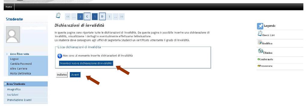 Figura 9 Proseguite utilizzando il pulsante.