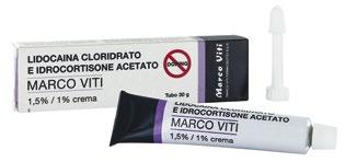 lidocaina e idrocortisone