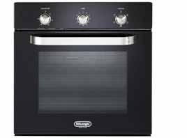 PCCHETTO SOFT 1 Forno elettrico multifunzione - SMN 6 Piano cottuta a gas - IF 46 PRO N Estetica a tutta facciata in vetro Nero Forno