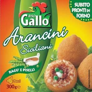 dei surgelati lanciando Arancini