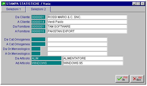 STATISTICHE - AD HOC WINDOWS Fig. 1.