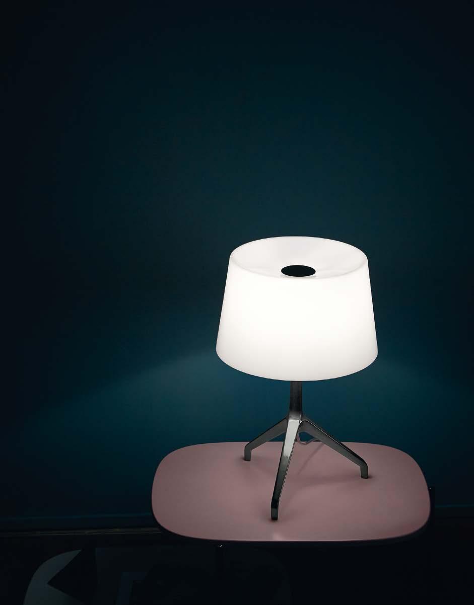 Tavolo, Table Lumiere xxl + xxs Rodolfo Dordoni, 2009 xxl: Ø 37-14