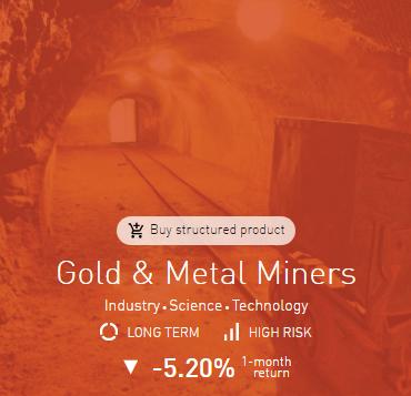 Themes Trading Estrazione di oro e metalli La crescita nel settore dell'estrazione di oro e metalli è stata davvero impressionante nell'ultimo periodo.