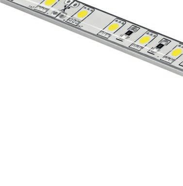 PROF2DIS Strisce a LED da pag. 106 a pag. 124 Piattina in alluminio estrusa anodizzata grigio argento.