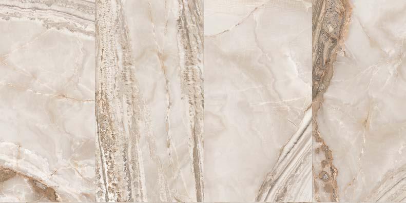 GRES PORCELLANATO A MASSA COLORATA FULL BODY COLORED PORCELAIN STONEWARE ONYX PRESTIGE R: Rettificato Rectified P: Anticato Aged L: Lux* 51x29,2 60x120 30x120 60x120 MIX SIZES RETT.