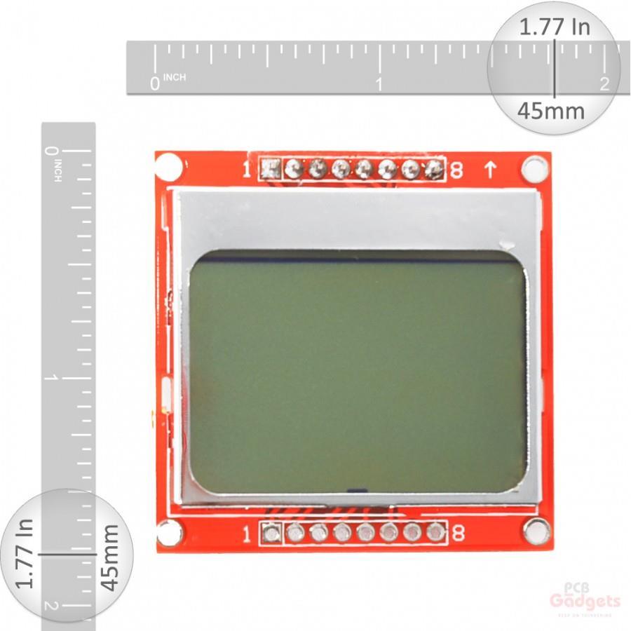 Display LCD a basso costo (lo stesso del telefono NOKIA 5110)