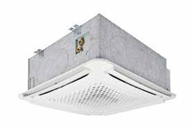 Serie BVC Ventilconvettori a cassetta da controsoffitto VENTILCONVETTORI B1 B Note A A1 Raffreddamento Temp. acqua ingresso: 7 C Temp. aria uscita: 12 C Temp. aria ingresso: 27 C d.b.