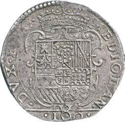 DENARO DA CENTO SOLDI 1607