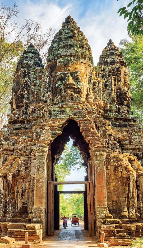 CAMBOGIA Tour Kambuja la terra dei Khmer PROGRAMMA 10 GIORNI / 7 NOTTI Inizio Tour: Phnom Penh Fine Tour: Siem Reap Partenza: ogni Mercoledì Km percorsi: 540 Lingua: Italiana - Guida locale