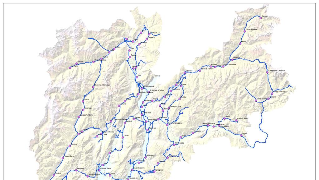 Sempre sul sito di Trentino Network troviamo che la rete, alla data del febbraio 2013, misurava oltre 1.