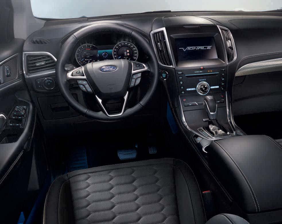 Un luogo di lusso. L interno Ford Vignale diventerà presto il tuo luogo preferito.