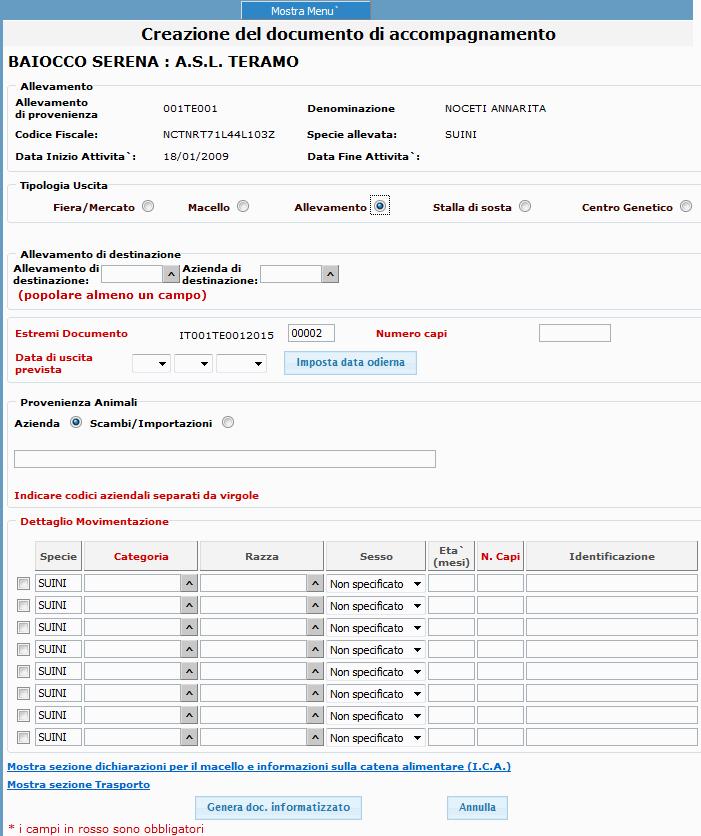 Rdatto da: Srna Baiocco approvato da: rvision: Rvision Sistmi