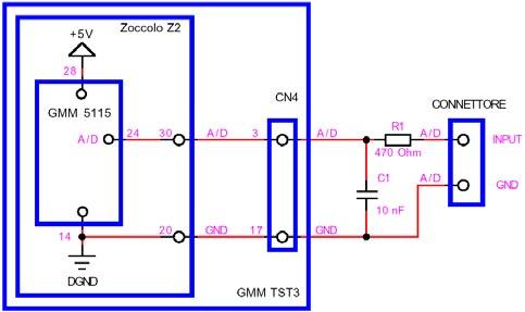 Esempio.059. A/D Converter. Una Conversione per ogni Pressione del Tasto.