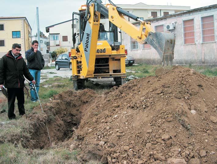 Pozzetto P - abitato di Mortella terreno di riporto