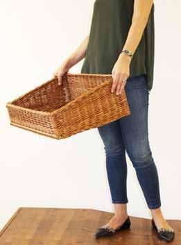 intrecciato a Hand braided wicker basket c e s t i n o t o n d o E 3