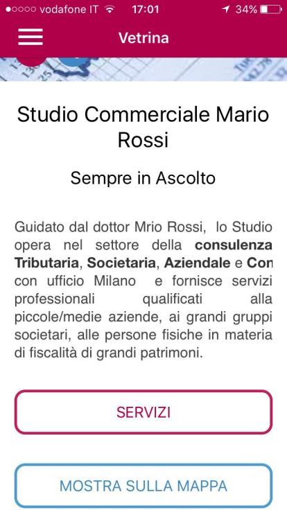 La Dicitura Bottone Catalogo è la scritta che compare sul bottone dell APP