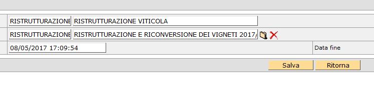 RICONVERSIONE DEI VIGNETI.