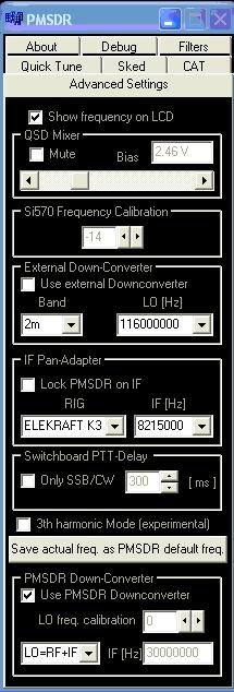 Battimenti, armoniche... che fare? Per evitare il problema dei battimenti, bisogna cambiare la frequenza IF, dunque la frequenza dell'oscillatore locale sul downconverter.