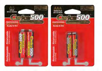 1/10/60 6,76 8853 BLISTER 1 batteria ricaricabile NiMH 200 mah - 8,4 V 9V 1/10/20 6,76 Caricatore per batterie NiMH - cod.