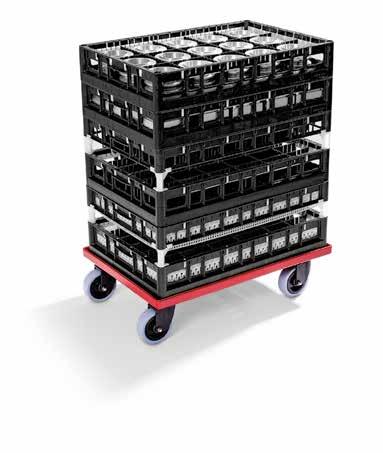 CESTI INDUSTRIALI IL SISTEMA TECH-RACK 600 x 400 LOGISTICA & ACCESSORI Logistica & accessori Trasportare e immagazzinare i cesti in modo sicuro Il sistema tech-rack 600 ha dimensioni di capienza