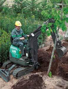 Carro a larghezza variabile 700 mm 950 mm Grazie al telaio estensibile (700-950 mm) il 9VXE garantisce una elevata versatilità.