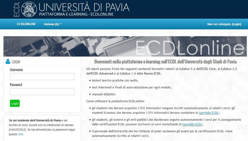 All inizio del corso, gli studenti verranno contattati dal tutor tramite posta di Ateneo; in caso di mancato ricevimento del messaggio da parte del tutor o di problemi ad accedere alla piattaforma,