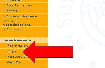 FASE 2 ISCRIZIONE ALLA PROCEDURA DI AMMISSIONE Coloro che hanno completato la fase 1 e i laureati all Università di Pisa (o che hanno usufruito in passato dei servizi web), una volta entrati nel sito