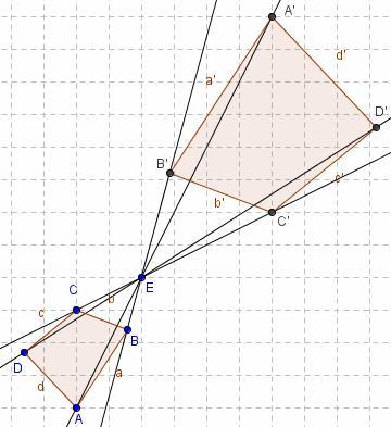 Ripetere disegnando un quadrilatero e poi un pentagono a piacere. Disegnare un triangolo ed un punto D esterno ad esso.